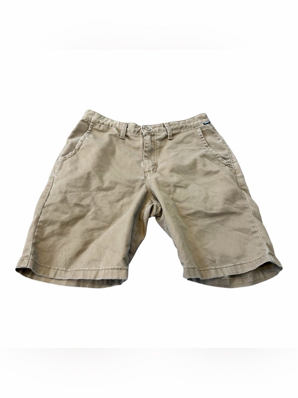 Vans Men’s Khaki Brown Chino Shorts, Size 32